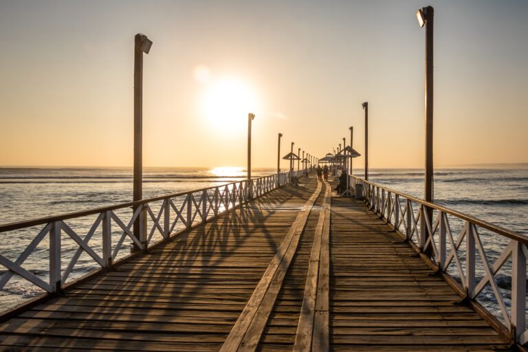 Pier at Huanchaco Beach - Trujillo, Peru